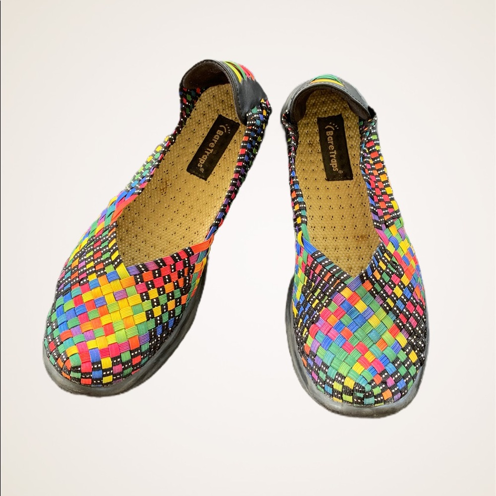 Bare Traps Lexie Woven Rainbow Flats